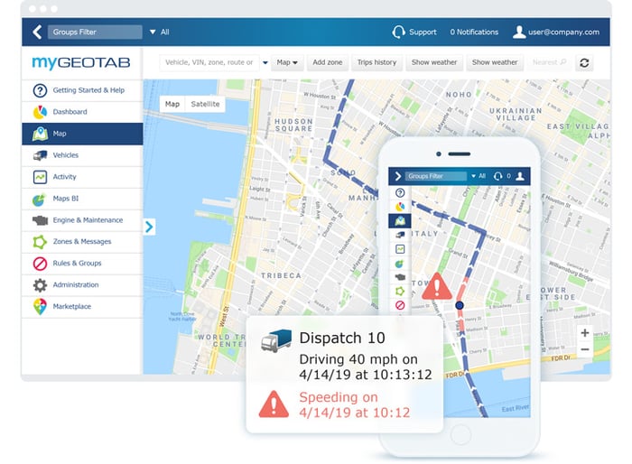 Geotab Launches New Tool to Help Fleets Go Electric - Fuels Market